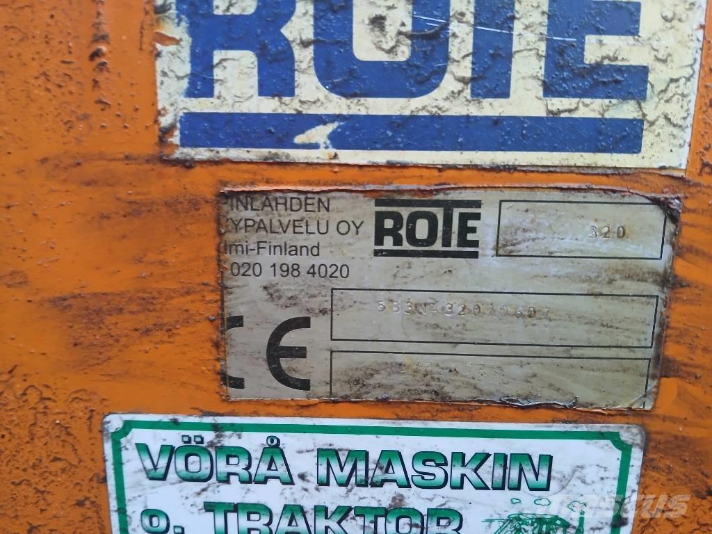 Rote 320 Nivelaura Sniježne daske i  plugovi