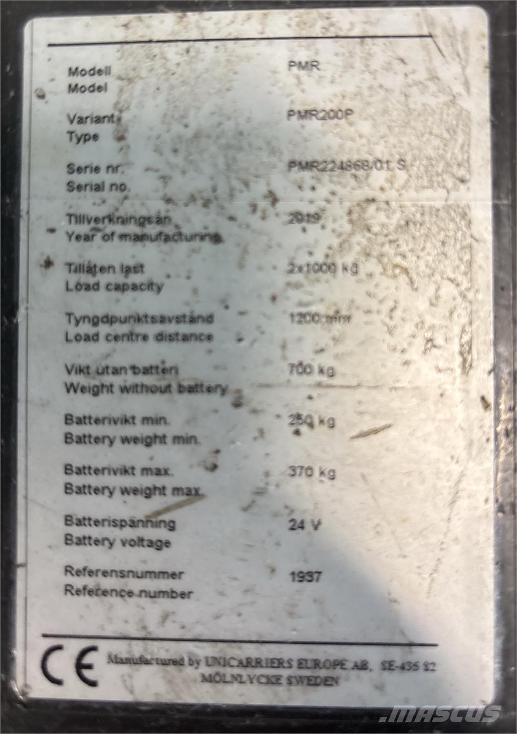 Atlet PMR200P Platformna kolica