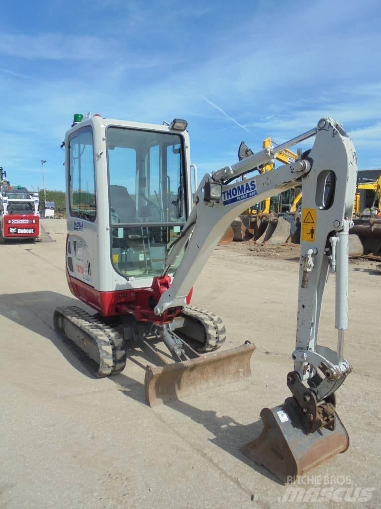 Takeuchi TB216 Mini bageri <7t