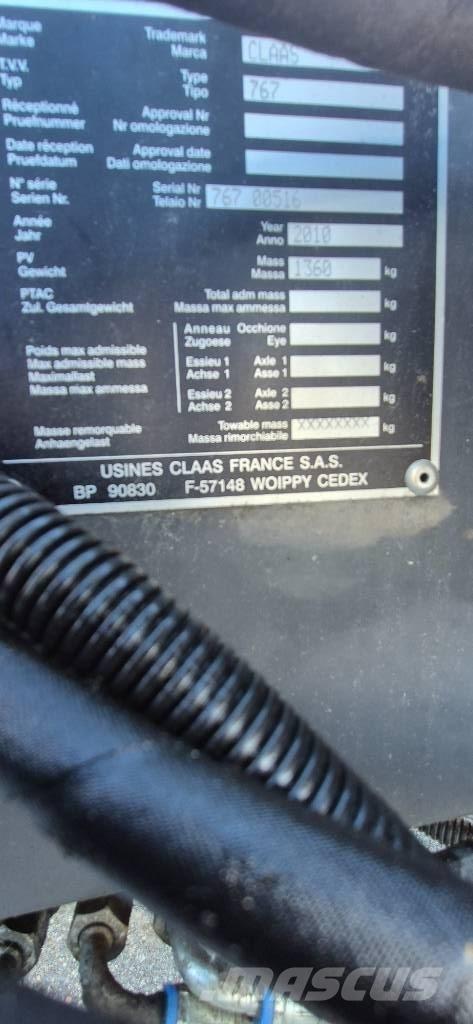 CLAAS 355 Rolo balirke