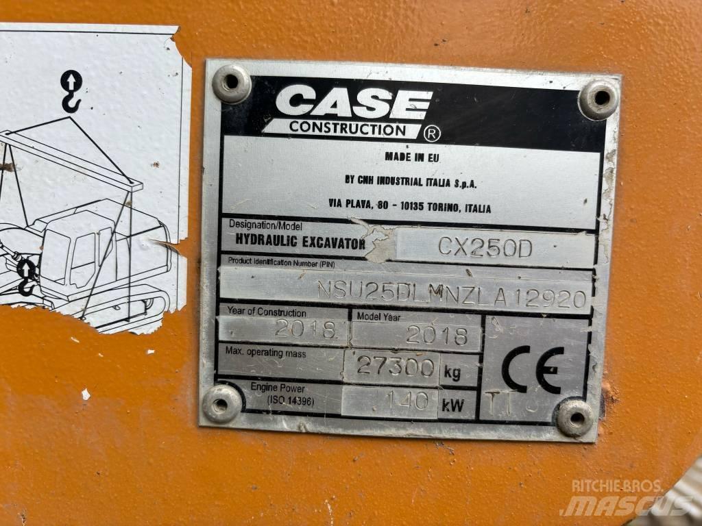 CASE CX 250 D Bageri gusjeničari
