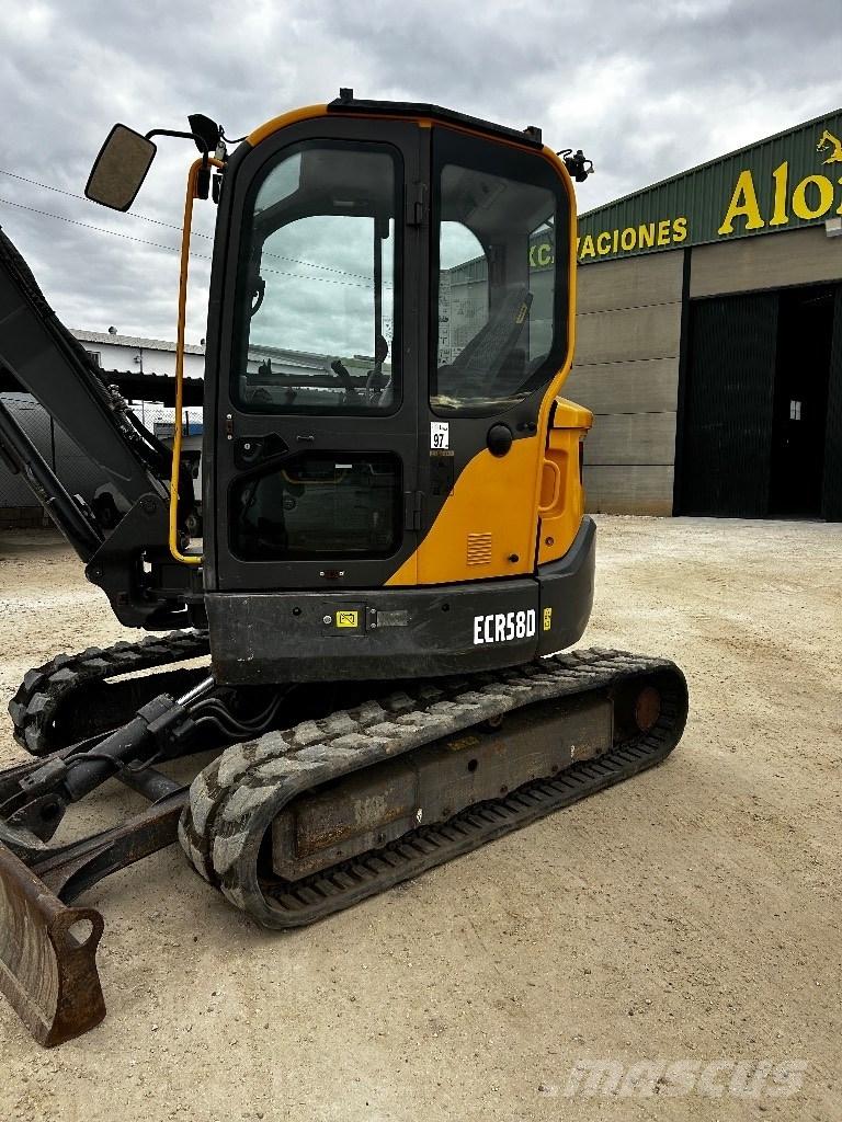 Volvo ECR 58 D Mini bageri <7t