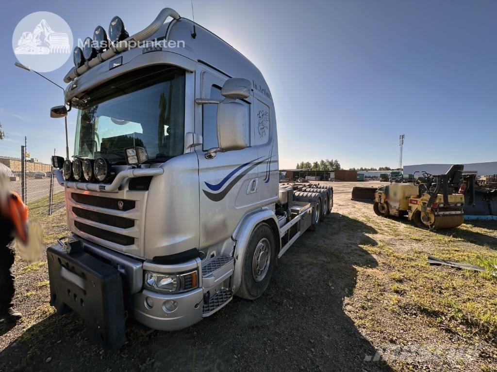 Scania G 490 Rol kiper kamioni s kukama za dizanje