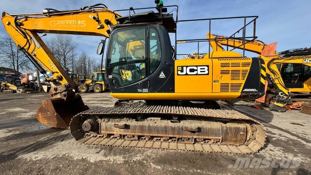 JCB JS 220 LC Bageri gusjeničari