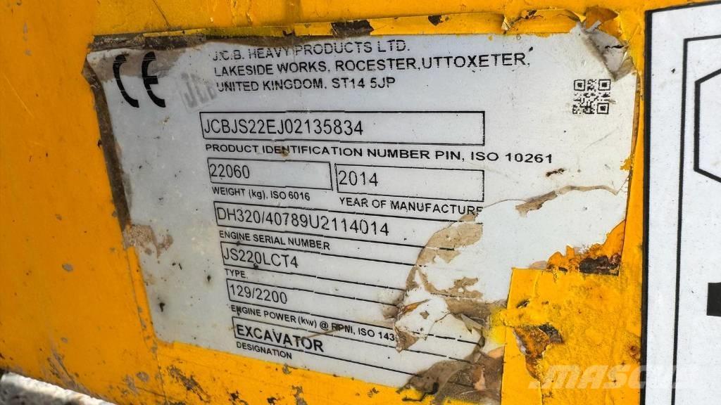 JCB JS 220 LC Bageri gusjeničari