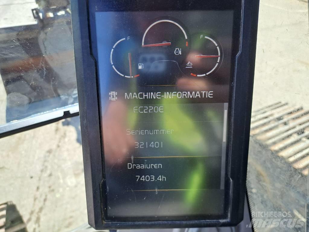 Volvo EC220EL Bageri gusjeničari