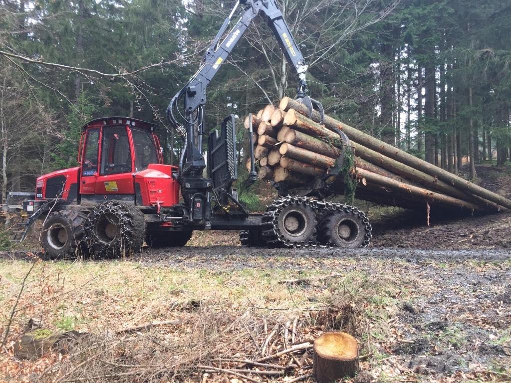 Komatsu 875 Forvarderi