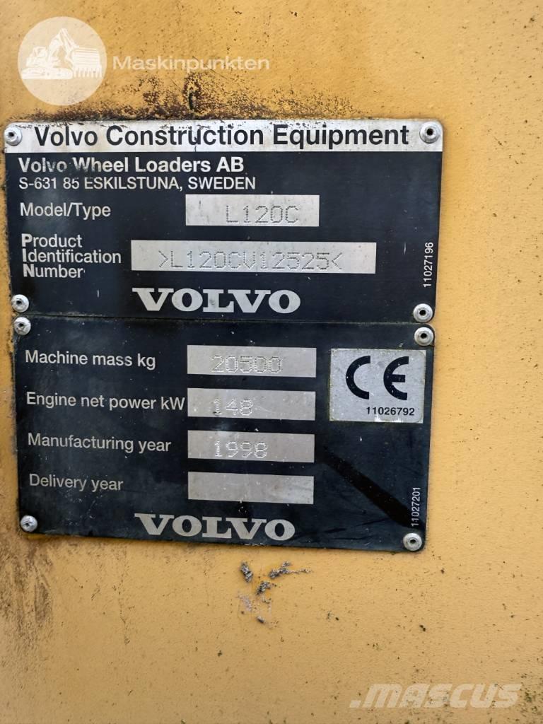 Volvo L 120 C Utovarivači na kotačima