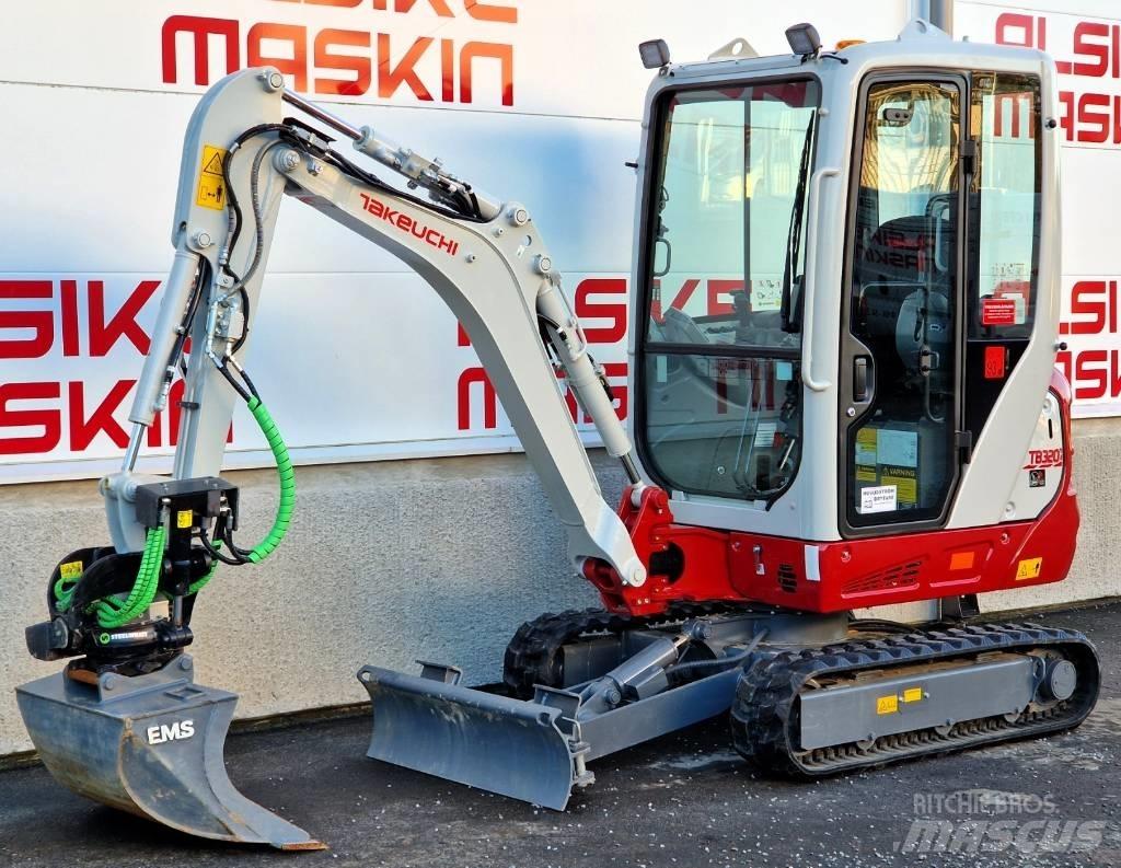Takeuchi TB 320 Mini bageri <7t