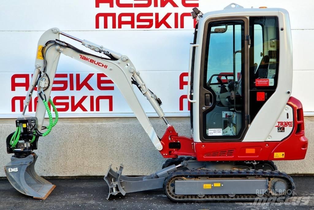Takeuchi TB 320 Mini bageri <7t
