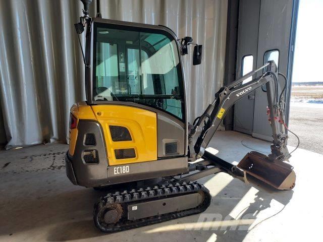Volvo EC 18 Mini bageri <7t