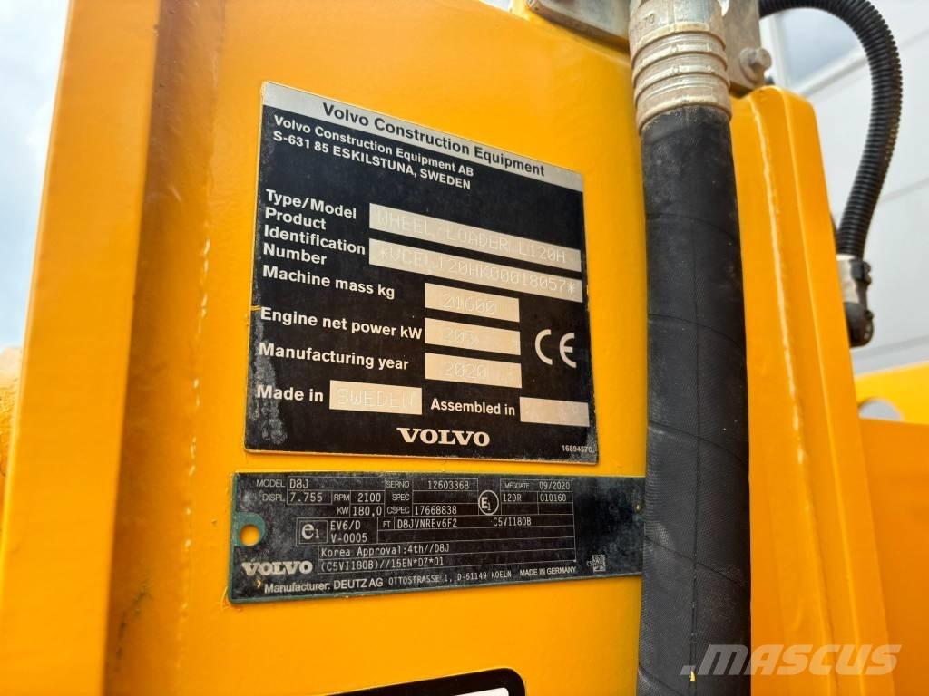 Volvo L 120 H Utovarivači na kotačima
