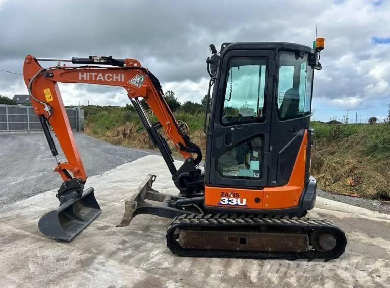 Hitachi ZX 33 U-6 Mini bageri <7t