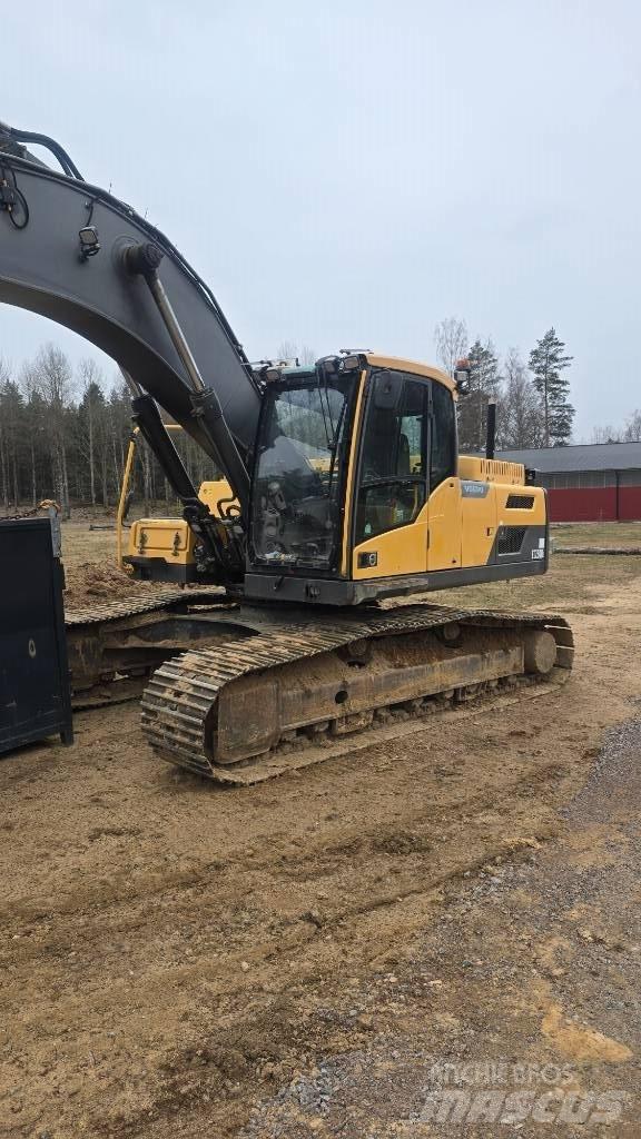 Volvo EC 250 D L Bageri gusjeničari