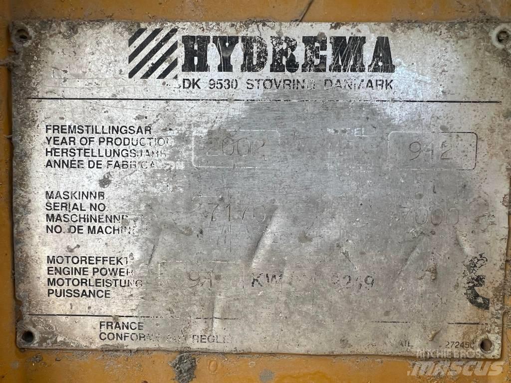Hydrema 912 Demperi za gradilišta