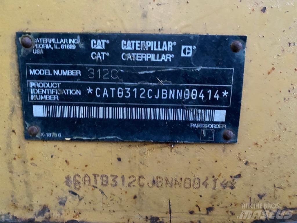 CAT 312 C L Bageri gusjeničari