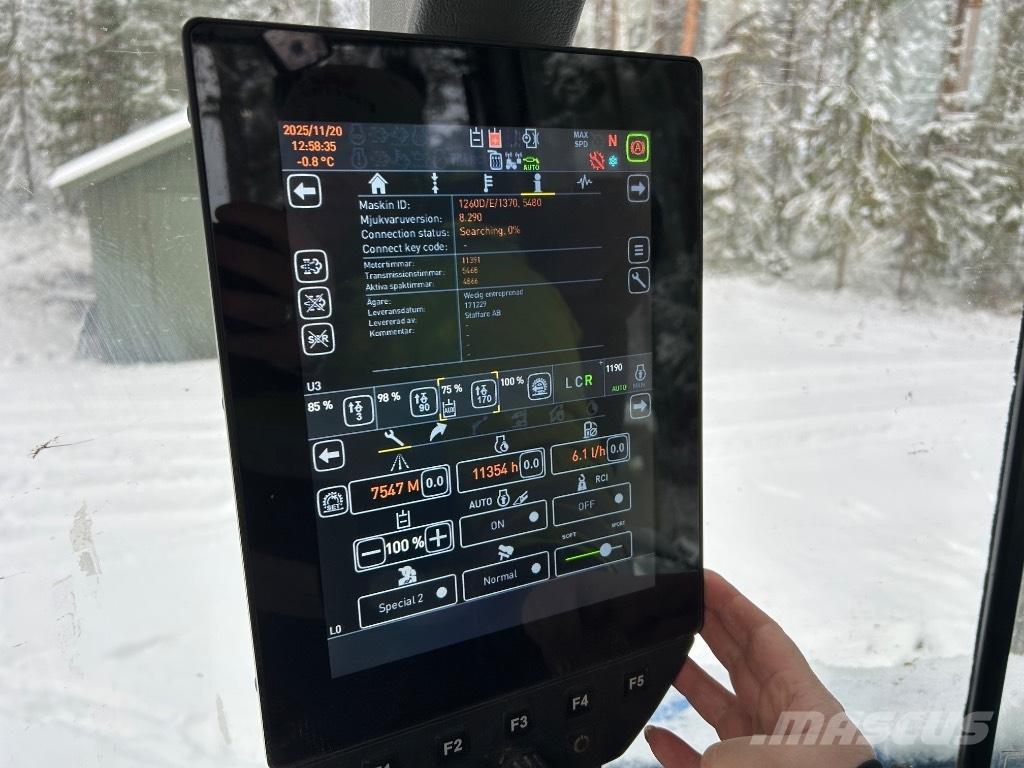 Huddig 1260 D City Utovarni rovokopači