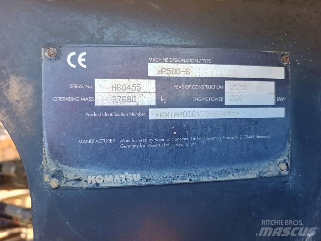 Komatsu WA500-6 Utovarivači na kotačima