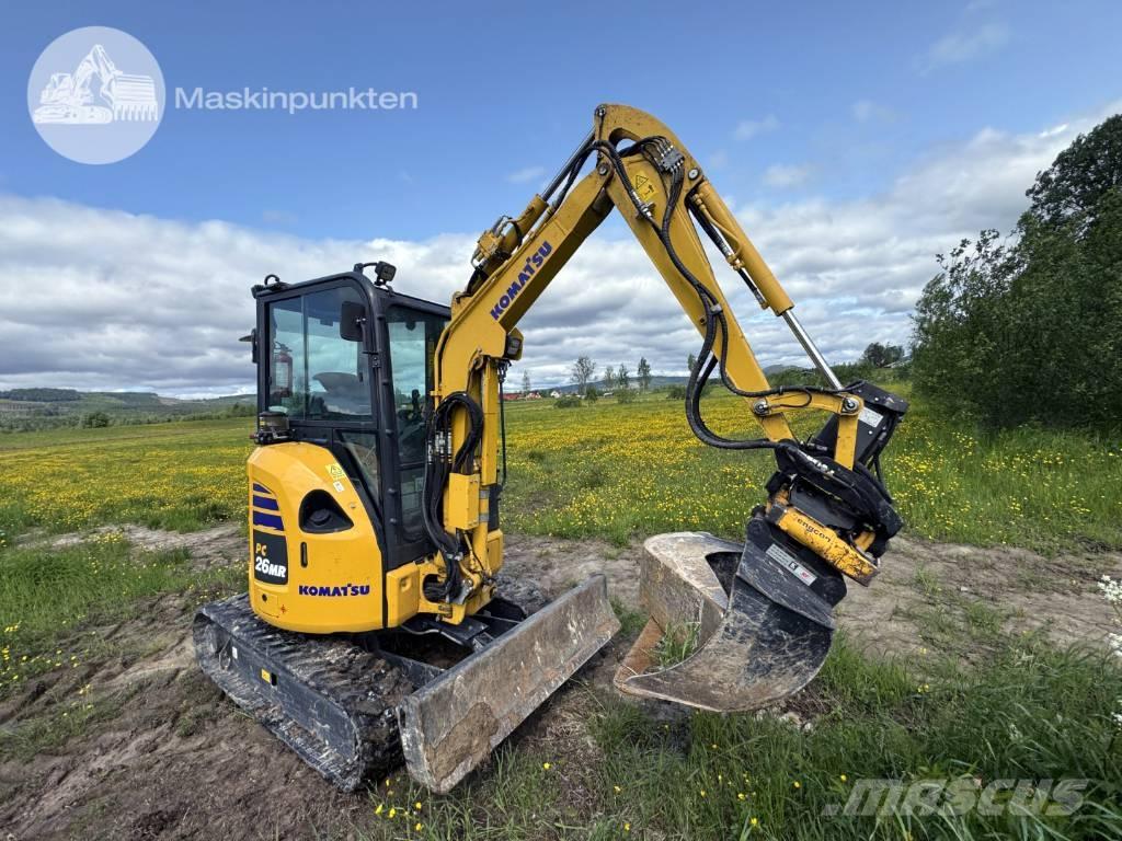Komatsu PC 26 MR Mini bageri <7t