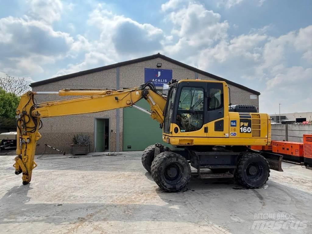 Komatsu PW160-8 Bageri na kotačima