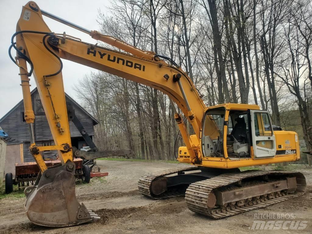 Hyundai R250LC-7 Bageri gusjeničari