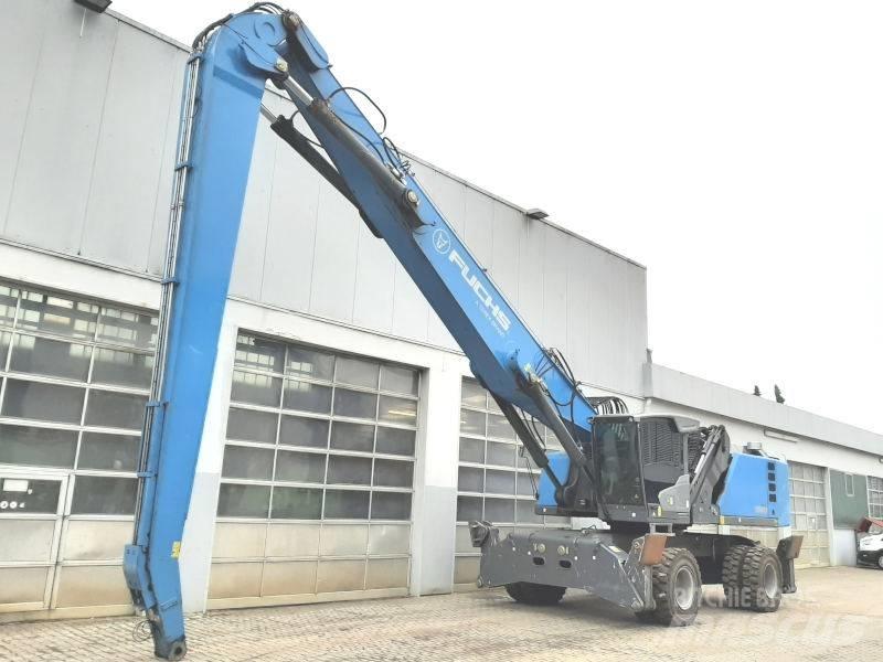 Fuchs MHL 380 F Bageri za manipuliranje materijalom / otpadom