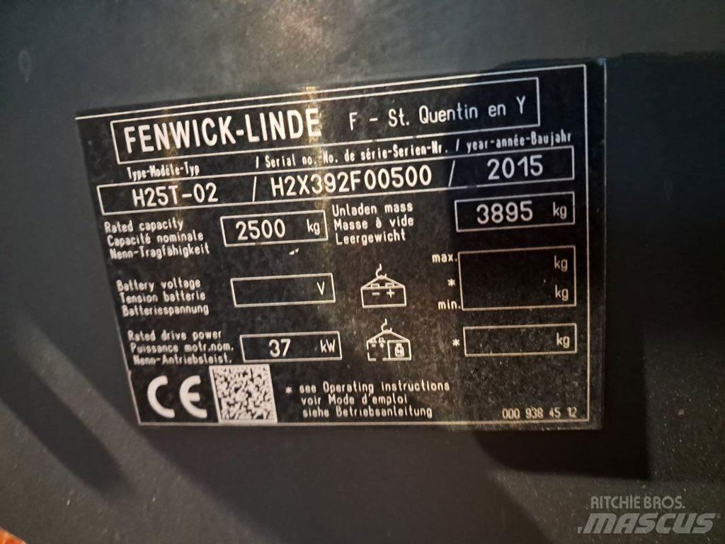 Linde H25T-02 Plinski viličari