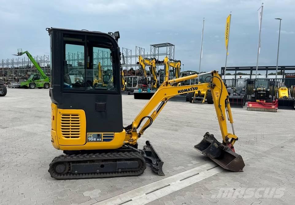 Komatsu PC 16 R-3HS Bageri gusjeničari