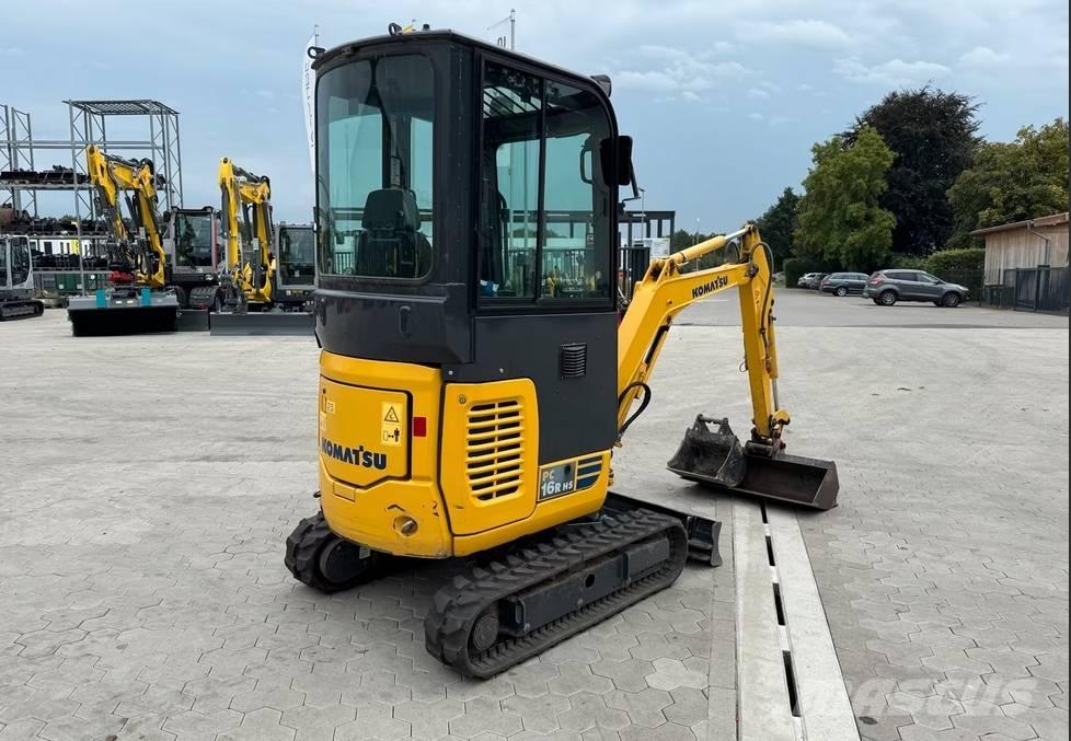 Komatsu PC 16 R-3HS Bageri gusjeničari