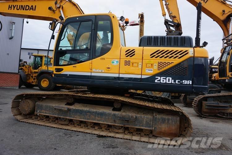 Hyundai R260LC-9A Bageri gusjeničari