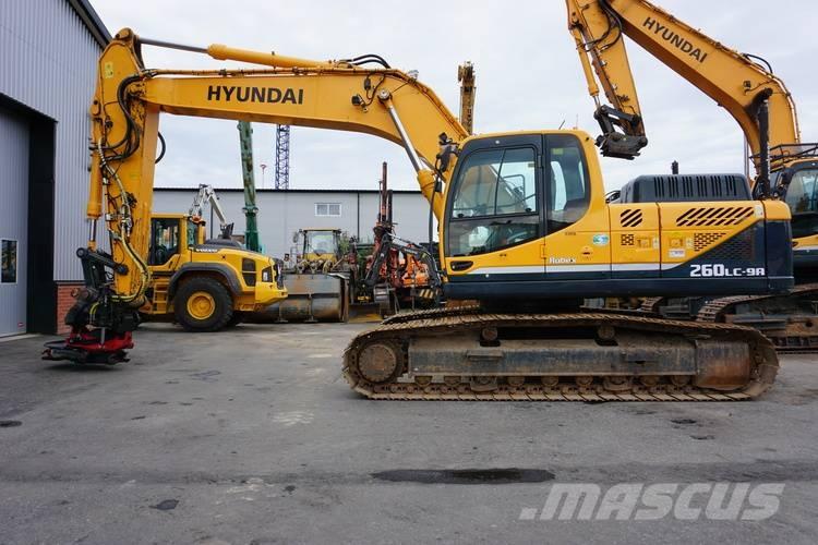 Hyundai R260LC-9A Bageri gusjeničari