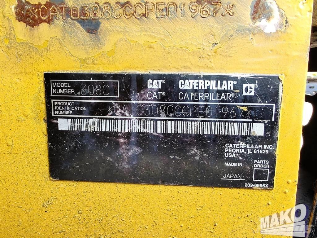 CAT 308 C Midi bageri 7t – 12t