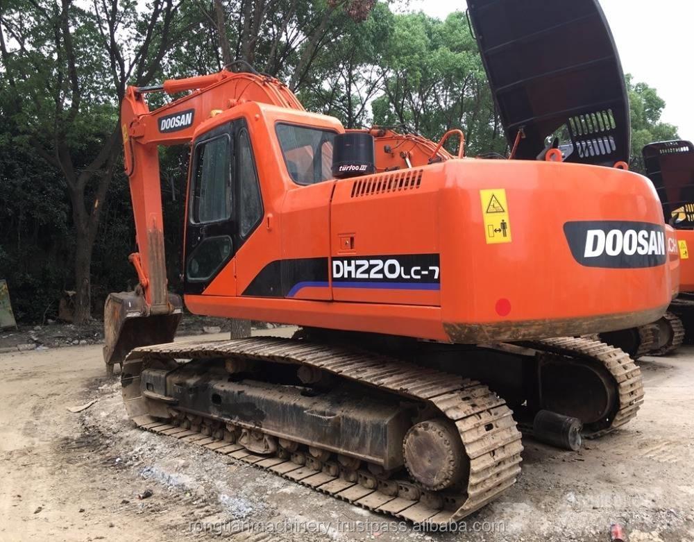 Doosan dh220lc-7 Bageri gusjeničari