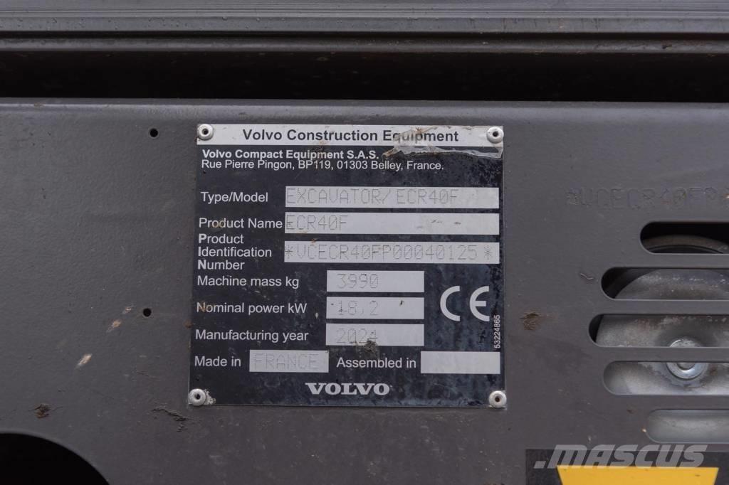 Volvo ECR 40 F Bageri gusjeničari