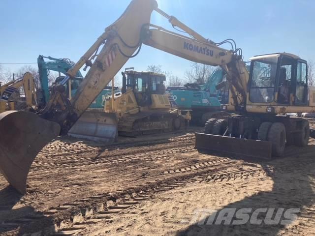 Komatsu PW 180-7K Bageri na kotačima
