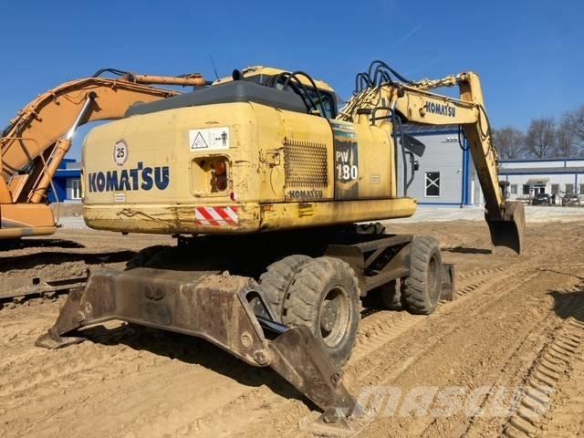 Komatsu PW 180-7K Bageri na kotačima