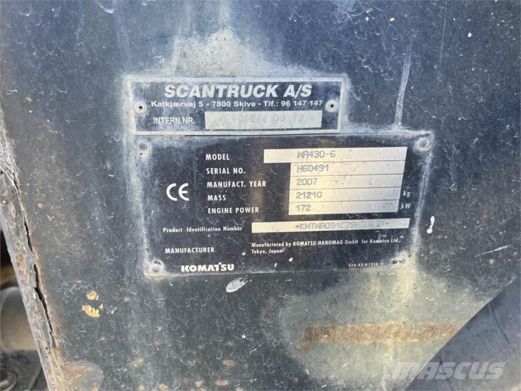 Komatsu WA430-6 Utovarivači na kotačima