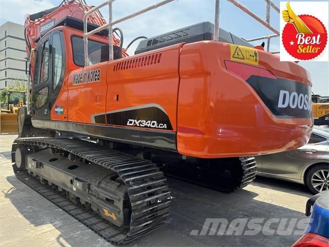 Doosan DX 340 LCA Bageri gusjeničari