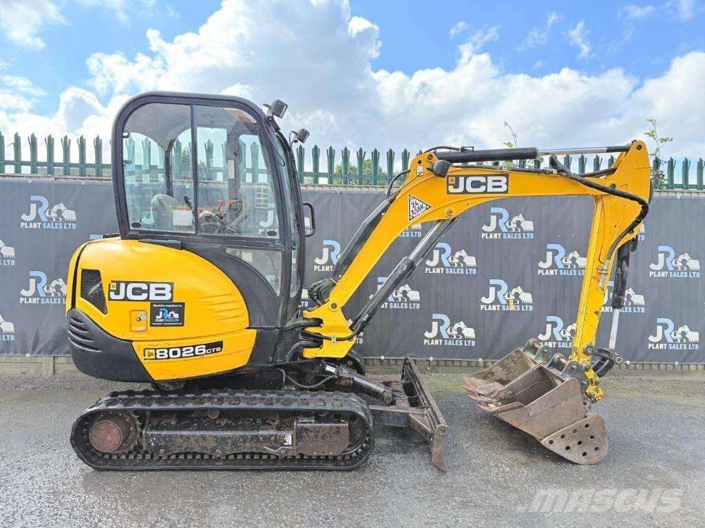 JCB 8026 CTS Mini bageri <7t