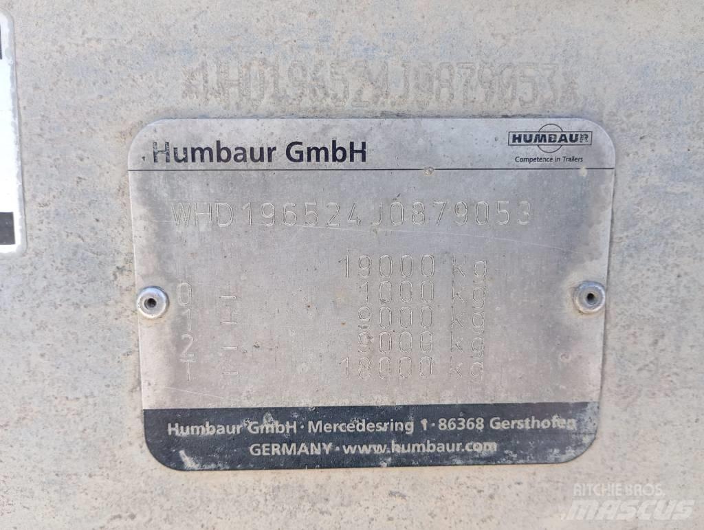 Humbaur WHD 196524 Sanduk prikolice