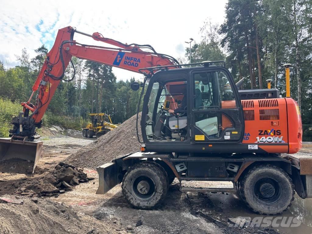 Hitachi ZX 140 W-6 Bageri na kotačima