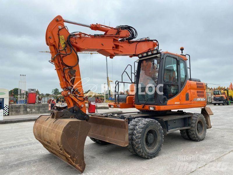 Doosan DX160W Bageri na kotačima