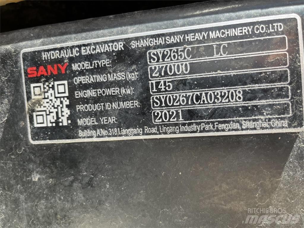 Sany SY265CLR Bageri gusjeničari
