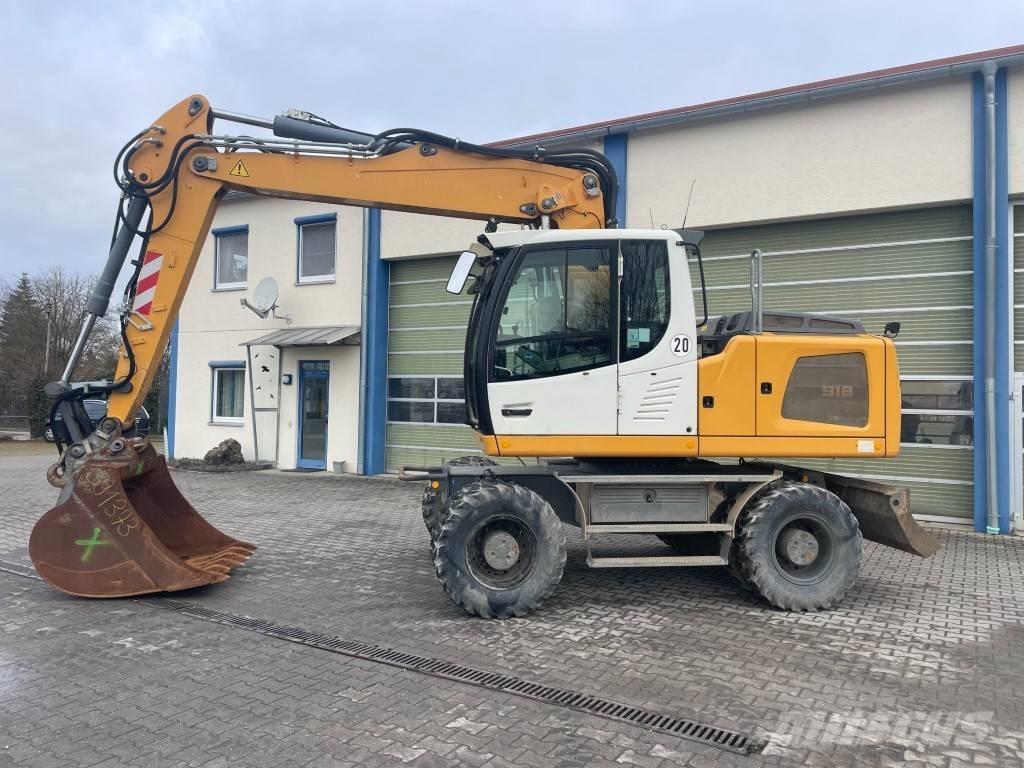 Liebherr A 918 Bageri na kotačima