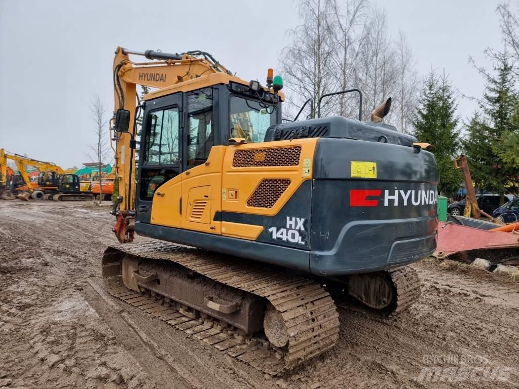 Hyundai HX 140 L Bageri gusjeničari