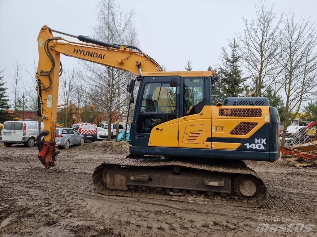 Hyundai HX 140 L Bageri gusjeničari