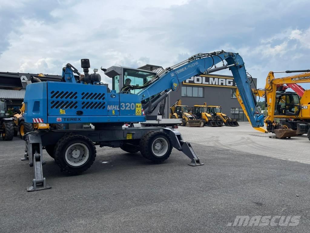 Terex FUCHS 320 Bageri na kotačima