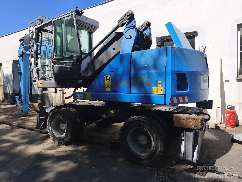 Terex FUCHS 320 Bageri na kotačima