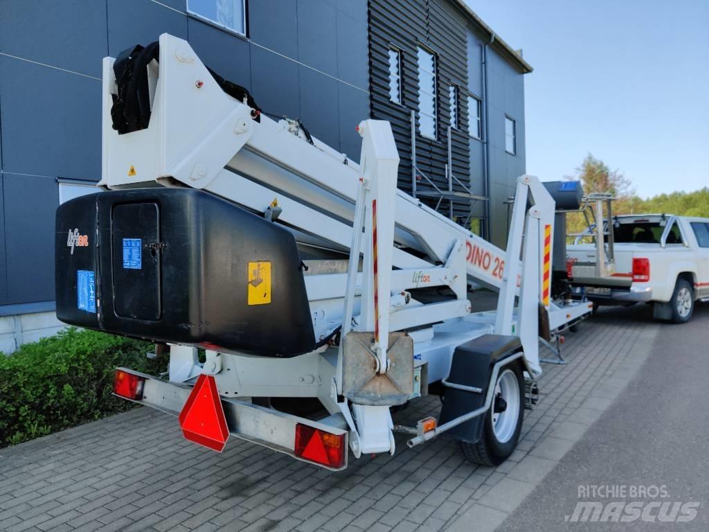 Dino 260 XTD Skylift Vučne prikolice se podiznom košarom