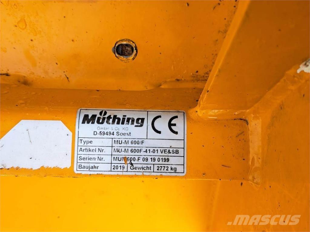 Müthing MU-M 600 F Održavanje okoliša – ostalo
